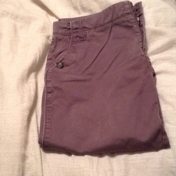 Dark Gray Capris - Picture 2 of 3